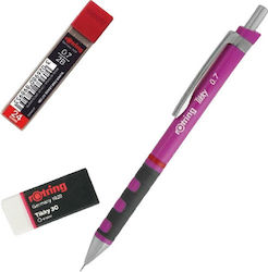 Rotring Tikky Creion mecanic de desen Metalic 0...