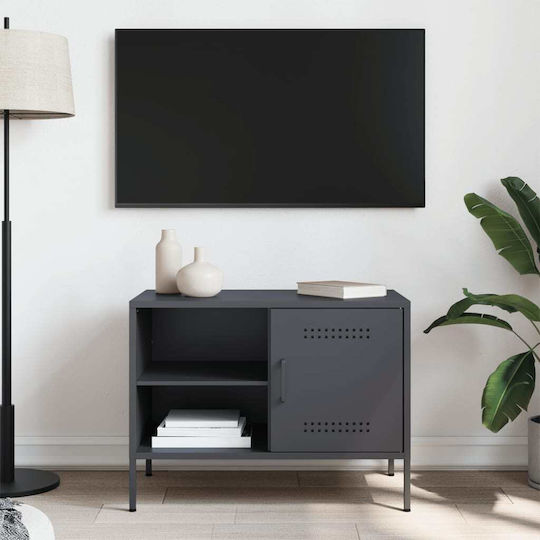 Stand TV Metalic Antracit L68xA39xÎ50.5cm
