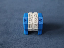 Gamemaker Generic 3d Counter Life Score More 2-digit Blue