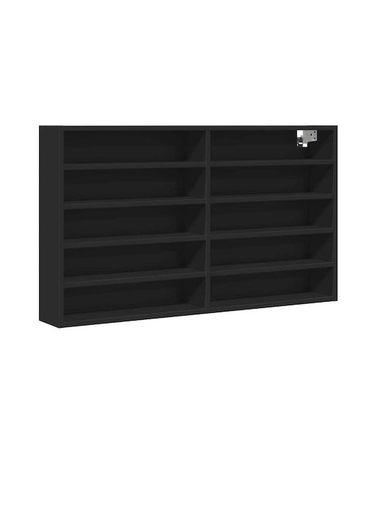 Shelf Wall Black 100x15x58cm