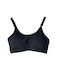 Ouno Cotton Maternity & Nursing Sports Bra with Clips Black
