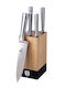 Berlinger Haus Knife Set with Block from Stainless Steel 7pcs