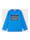 Kids' Shirt Long Sleeve Blue