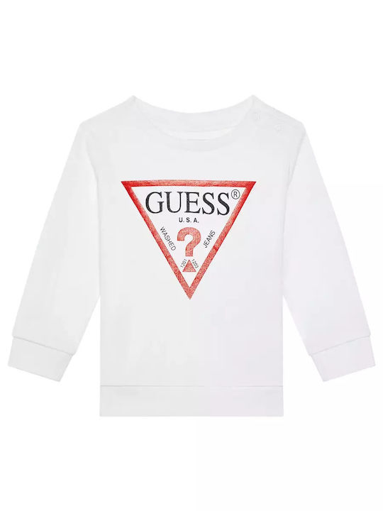 Kids Long-Sleeved White Blouse