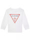 Kids Long-Sleeved White Blouse