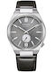 Citizen Tsuyosa Men's Watch 40mm Automatic with Black Leather Strap