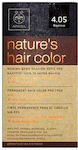 Apivita Nature's Hair Color Βαφή Μαλλιών 4.05 Καστανό 50ml