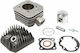 Airsal Motorcycle Pistons & Cylinders Set 40mm for Peugeot Elystar / Speedfight