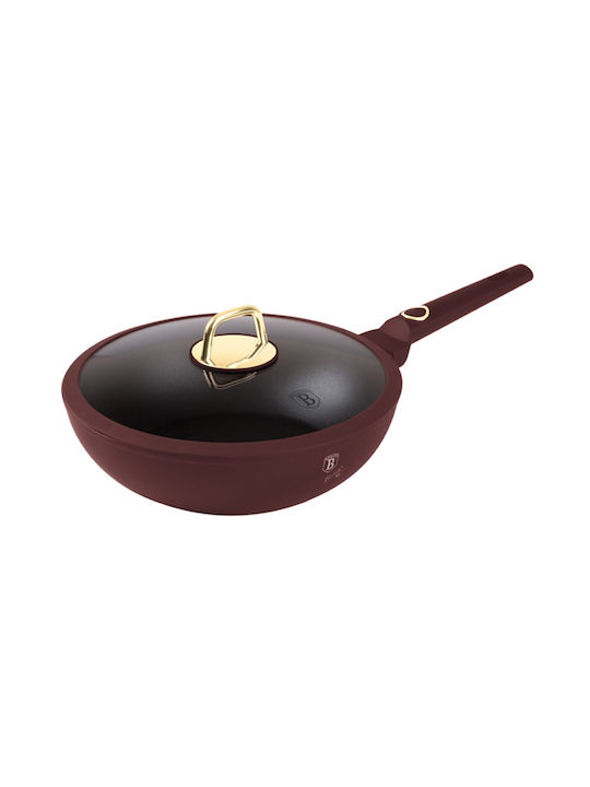 Berlinger Haus Wok With Lid made of Aluminum wi...