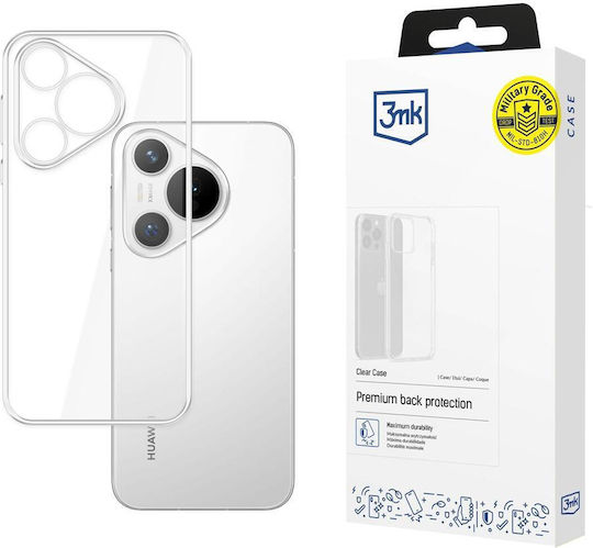 3MK Clear Back Cover Πλαστικό 1.2mm Διάφανο (Huawei Pura 70)