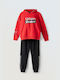 Hashtag Kids Sweatpants Set Red