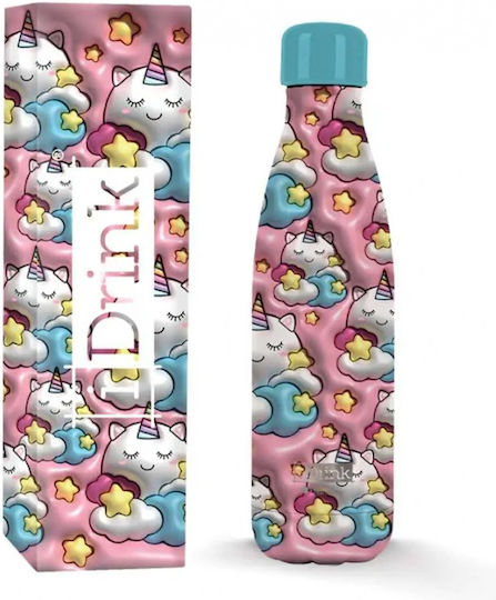 I-Total Bottle Thermos Stainless Steel 500ml Multicolour