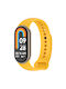 Techsuit Curea Silicon cu Pin Galben (Xiaomi Smart Band 8/8 NFC)