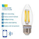 Aigostar Смарт крушка LED и форма C35 Регулируем бял цвят