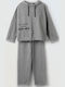 Kids' Set with Pants Winter 2pcs Gray