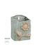 GloboStar Ceramic Green Flower Pot 13x13x17cm