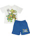 Nickelodeon Kinder Schlafanzug Sommerlich white
