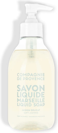 Compagnie De Provence Soft Jasmine Extra Pur Μασσαλίας Κρεμοσάπουνο με Αντλία Γιασεμί 300ml