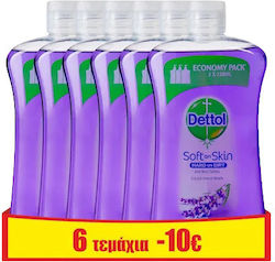 Dettol Ανταλλακτικό Creme Seife 6x750ml