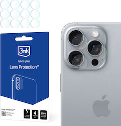3MK Handy-Kameraschutz Membrane Transparent für das Apple iPhone 16 Pro 3MK Handy-Kameraschutz Membrane Transparent für das Apple iPhone 16 Pro