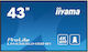 Iiyama Prolite Public Display LED IPS 4K UHD 43"