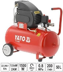 Yato YT-23305 Compresor de Aer 2hp / 50lt