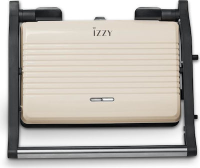 Izzy Panini Sandwichmaker für for 2 Sandwiches Sandwiches 1000W Beige