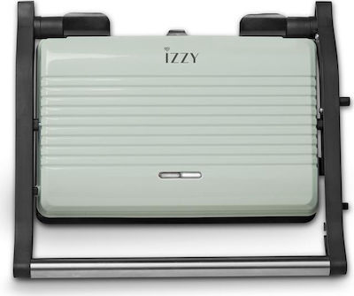 Izzy IZ-2025 Sandwichmaker für for 2 Sandwiches Sandwiches 1000W Grün