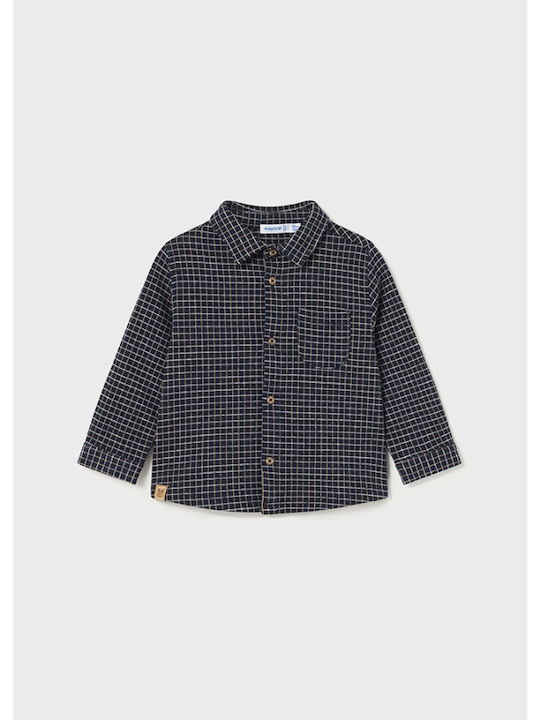 Mayoral Kids Shirt Navy Blue