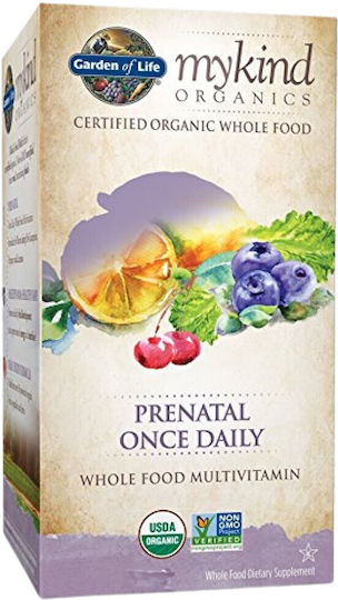 Garden Of Life Mykind Organics Prenatal Once Daily Мултивитамин 30 Таблетки