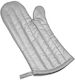 Ofenhandschuh Stoff in Silber Farbe 1Stück