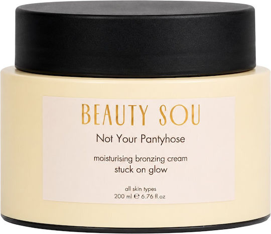 Beauty Sou Not Your Pantyhose Moisturising Bronzing Self Tanning Cream Body 200ml