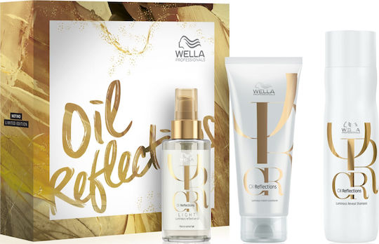 Wella Oil Reflections Light Smoothing Set Conditioner 200 Ml Oil 100 Ml Shampoo 250 Ml