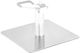 Gabbiano Fußstütze Friseur-Ästhetik Square inox l009 base for the barber chair