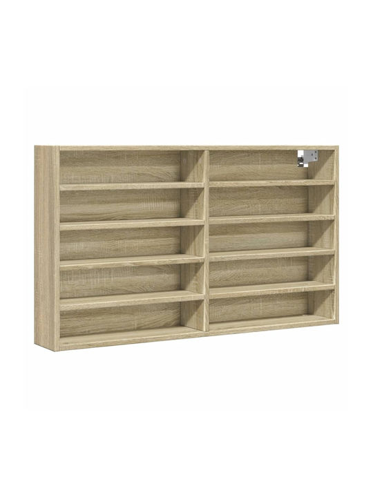 Shelf Wall Sonoma Oak 100x15x58cm