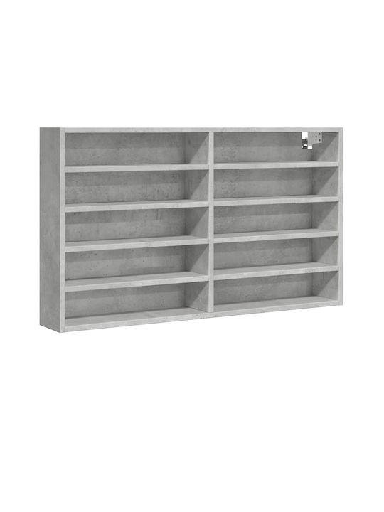 Shelf Wall Grey 100x15x58cm