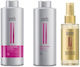 Londa Color Radiance Hair Care Set Coloured Hair Shampoo 1000 Ml + Conditioner 1000 Ml + Velvet Oil 100 Ml