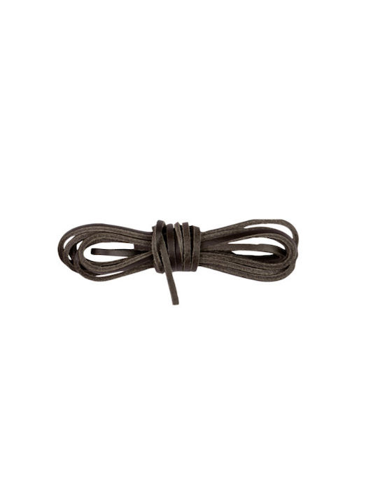 Bergal Lederschnürsenkel Dock Dunkelbraun 120cm