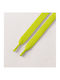 Bergal Sneaker Laces Lemon Green 140cm Κορδονια Πλακε 140 Εκατοστα Χρωμα Ανοιχτο Πρασινο Πλάτος 7 Mm Κατασκευασμένο Ανθεκτικό Πολυεστέρα