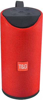 T&G Bluetooth-Lautsprecher 10W mit Batterielaufzeit bis zu 3 Stunden Rot