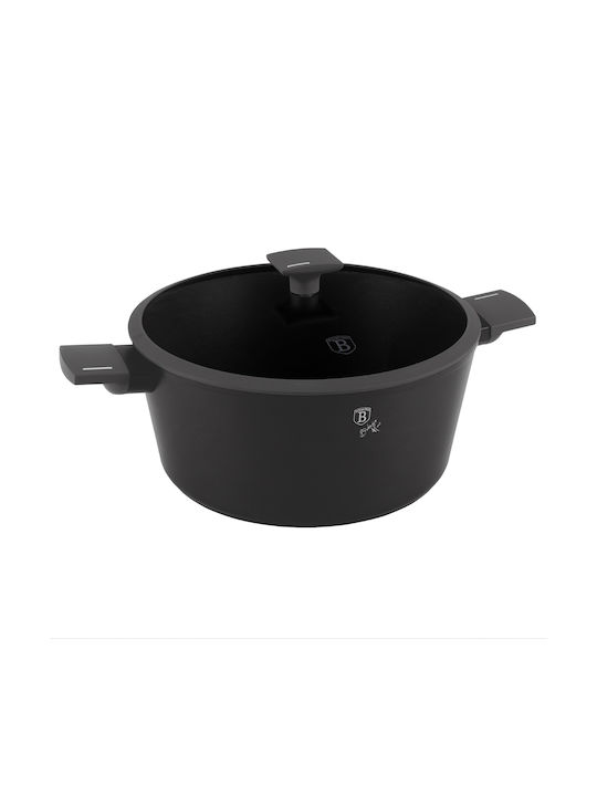 Berlinger Haus Anthracite Collection Дълбока Тенджера от Алуминий 8лт / 30см