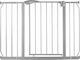 Nukido Ușă de siguranță cu șuruburi din Metal în Culoare Gri 115x78cm 1buc