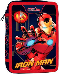 Must Team Iron Man Κασετίνα Γεμάτη Μπλε