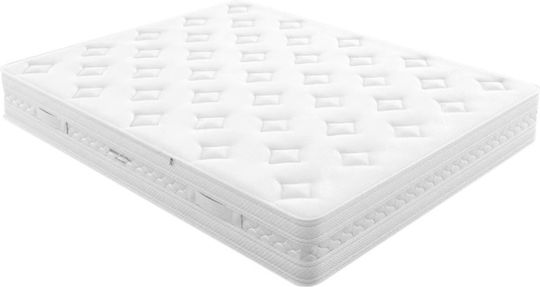 JGS S.A. Mat-10 Single Ergonomic Mattress Latex 90x200x25cm with Independent Springs