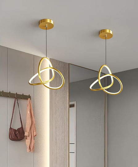 Powertech LED Pendant Ceiling Light Gold 40x100x100cm