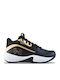 Grade School Lockdown 7 Детски Спортни Обувки за Баскетбол с Връзки Черни