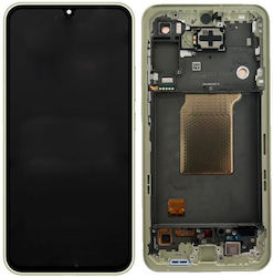 Samsung Οθόνη με Πλαίσιο για Samsung Galaxy A55, A556 (Κίτρινο)