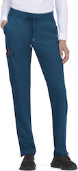 KOI USA Women's Blue Medical Pants