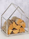 MSA Inox Regal Holzlagerung 40x30x49.5cm