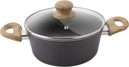 Lamart Natur Deep Stockpot from Aluminum 1.6L / 18cm